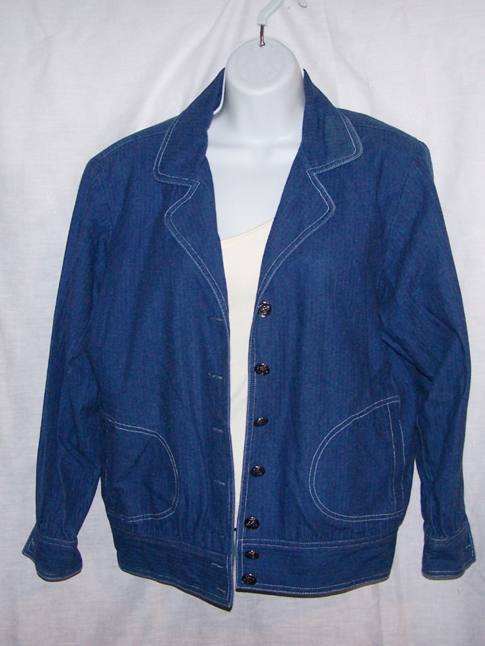 VTG Flagg Petites Denim Jaket Small